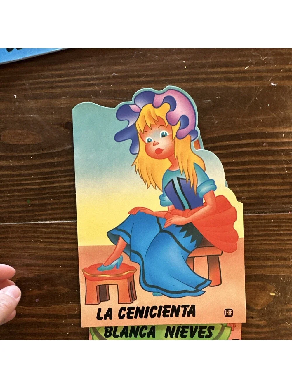 Fher Spanish Fairy Tales Uncut Paper Doll Loose Sheets Lot 4 Characters
